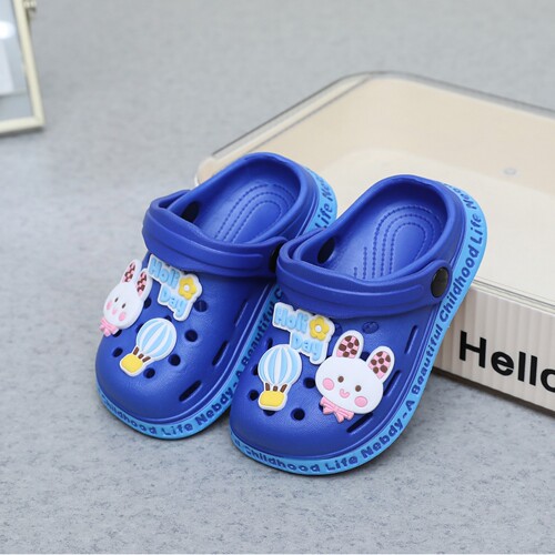 EVA Clog Shoes for Toddlers—Cartoon Rabbit Design, Waterproof, Soft Sole, Non-Slip, for Infants and Babies—Kids' Style