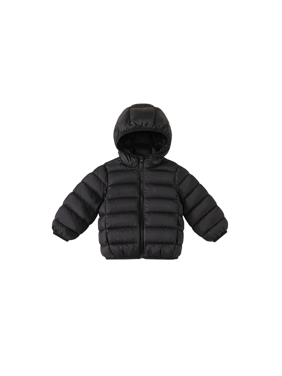 Babycity niños ropa de invierno niños y niñas abajo chaqueta color sólido pato blanco abajo ligero abajo chaqueta DY83108