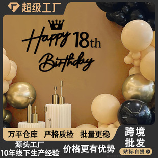 Happy Birthdayë����ĸ���N�M�� ��0-9���������Ɍ��������T�b�