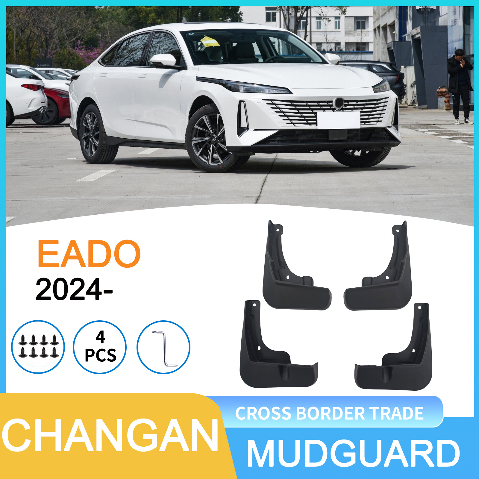 Changan Eado 2024 üçün palçıq qoruyucu (mudguard)