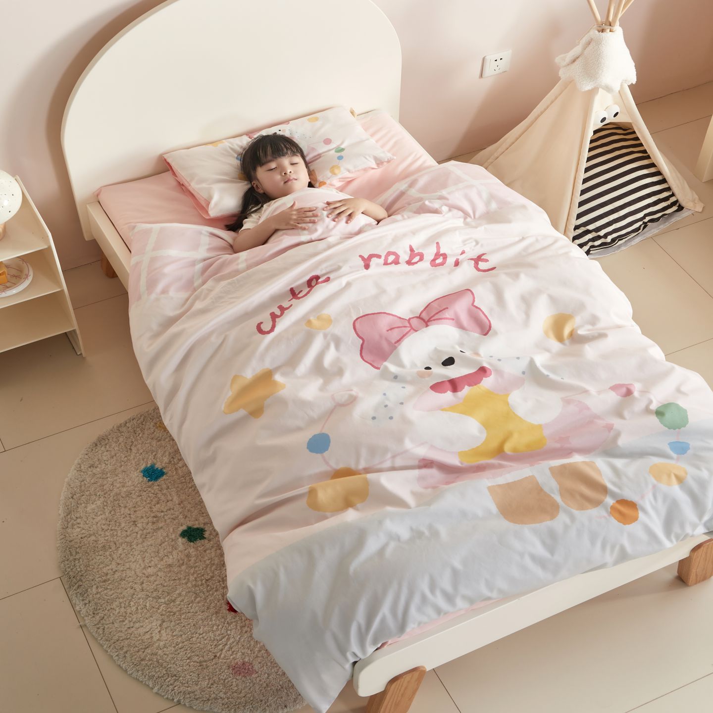 Kindergarten Quilt Three-Piece Set Pure Cotton Bedding Six-Piece Set Baby Nap Bedding Special Bedding for Kindergarten