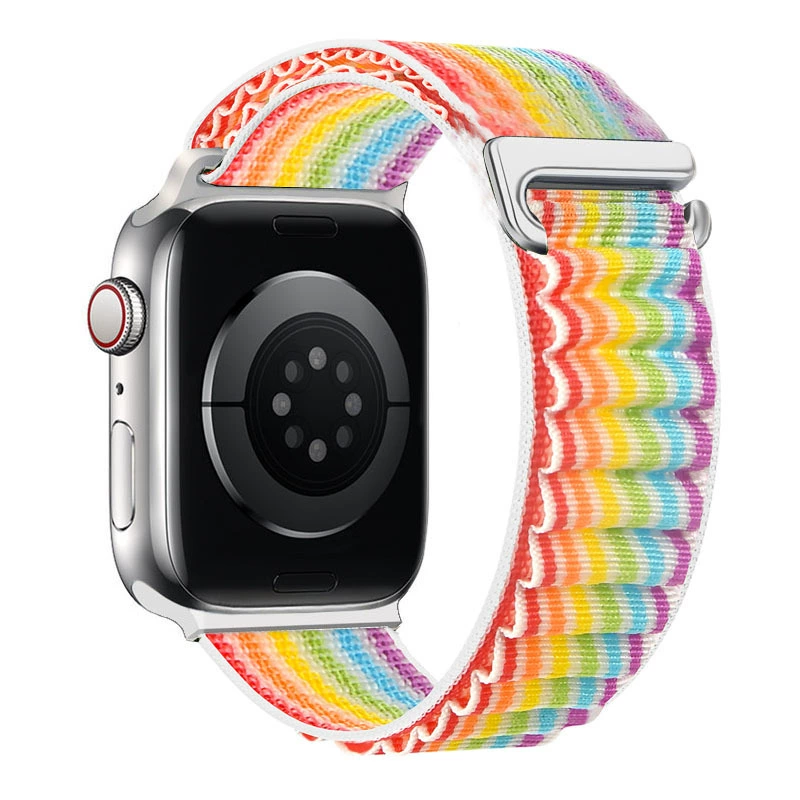 Apple, нейлоновый ремешок для часов, "Mountain cloud" чай, 49 мм