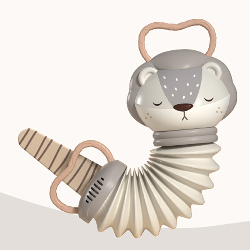 Музыкальный аккордеон, лев