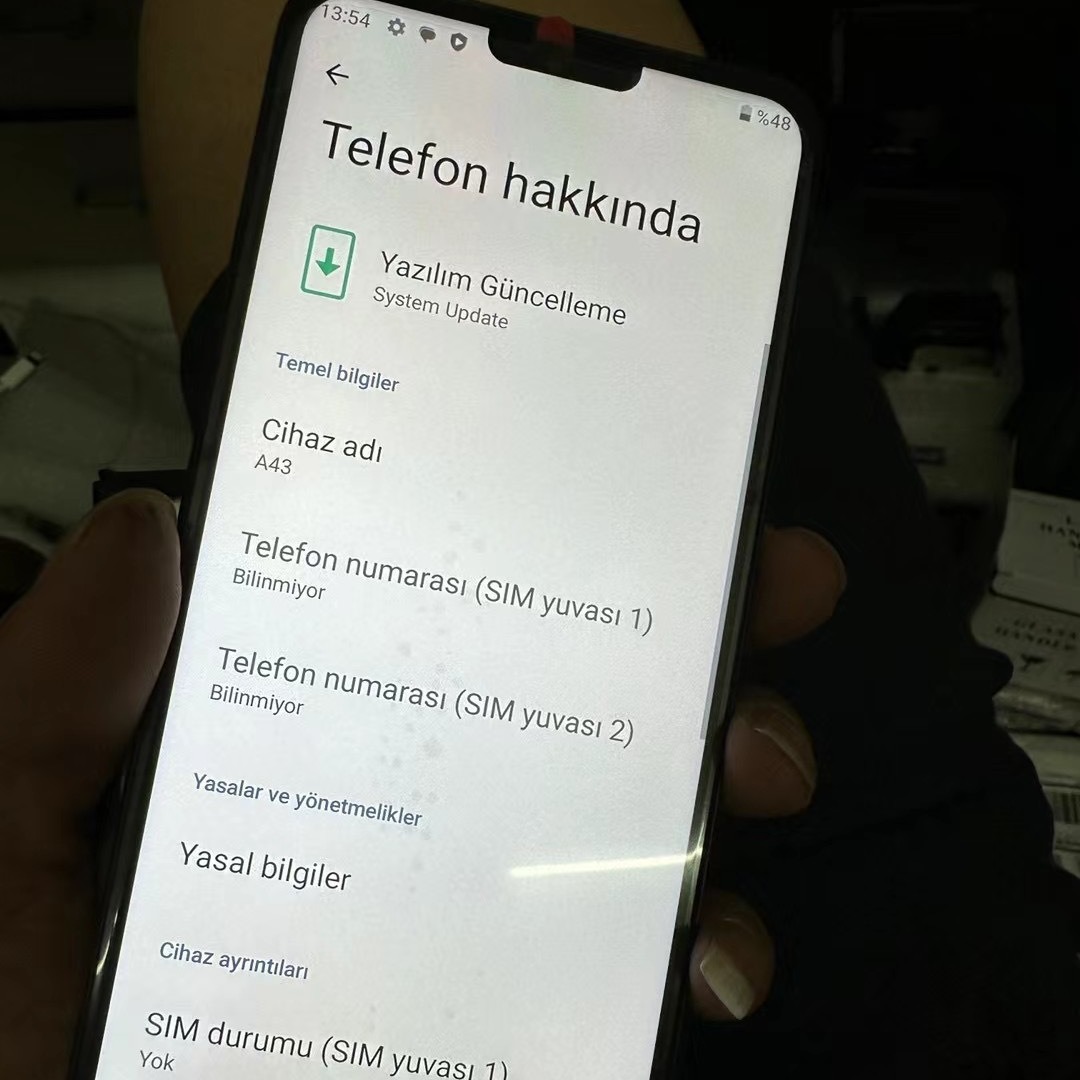 Comercio exterior mayorista aplicable Hiking A42 / A43 / A53 / A75 Pr Max conjunto de pantalla pantalla de teléfono móvil