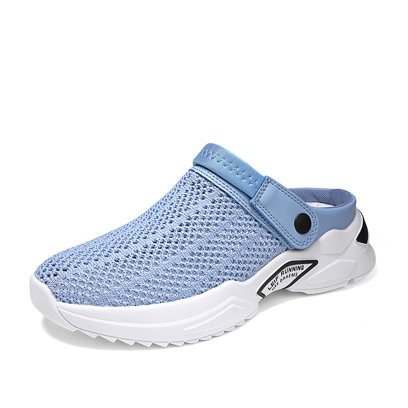 Zapatillas de moda transfronterizas de tamaño grande zapatillas de verano para hombres zapatos de playa un zapato dos zapatillas deportivas para hombres image 7