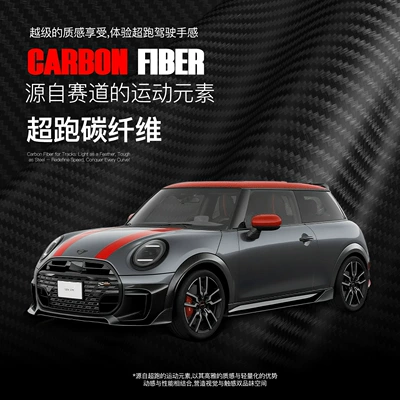 Lamp eyebrow – BMW MINI Carbon Fiber for