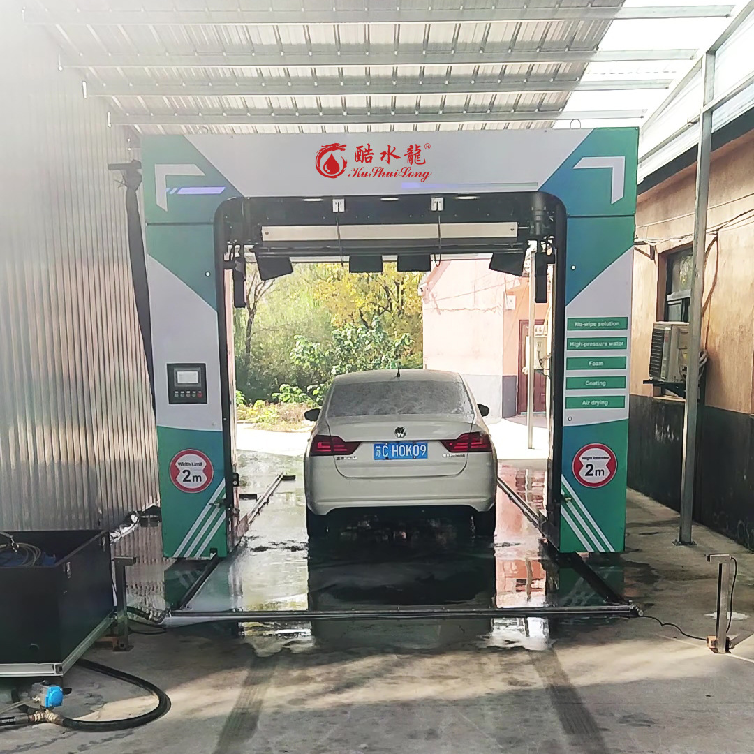 Cross-Border Self-Service Car Wash Equipment Complete Set with Brush, High-Pressure Cleaning, Fully Automatic, Intelligent, Unattended Car Wash Machine