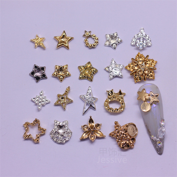 mixed metal accessory for manicure