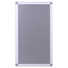Gete 50801 Lockable Aluminum Key Cabinet Wall-Mounted Office Property 48-Position Key Management Box