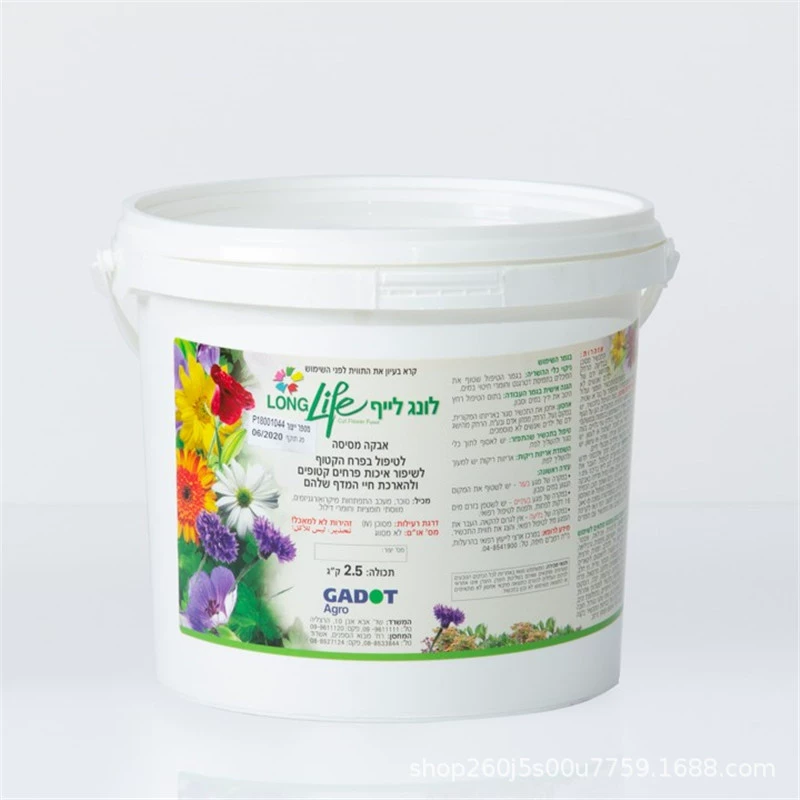 Израиль Цветочная жизнь Консервант для цветов Водный питательный раствор для цветов Универсальный удлинитель для бытовых флористов