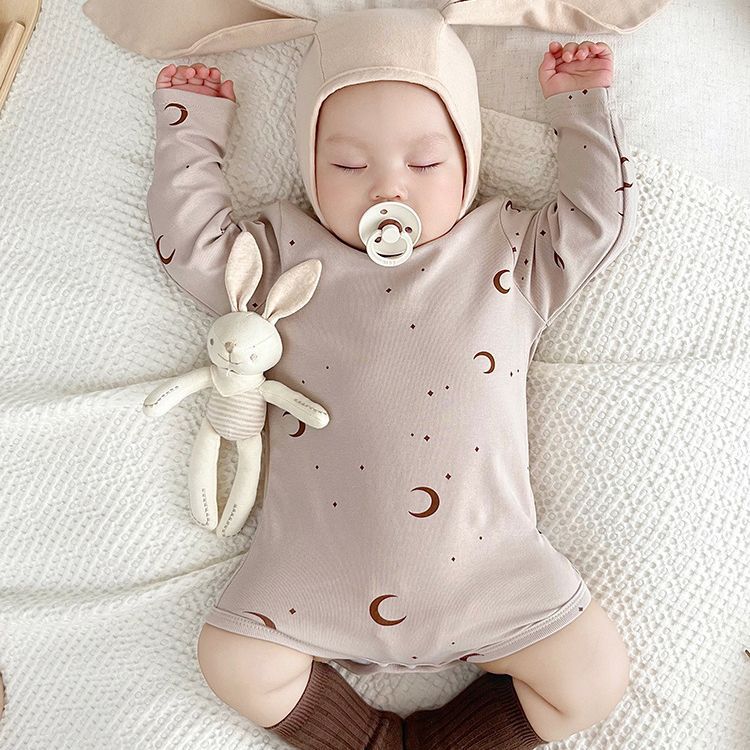 Bebé ropa bebé vaina ropa ins estilo clase un algodón puro cómodo tocando fondo del mono del bebé mameluco del triángulo