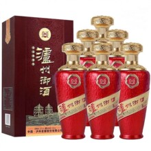 泸州御酒盛世共享浓香型白酒52度500ml*6瓶装 整箱特价批发送礼酒