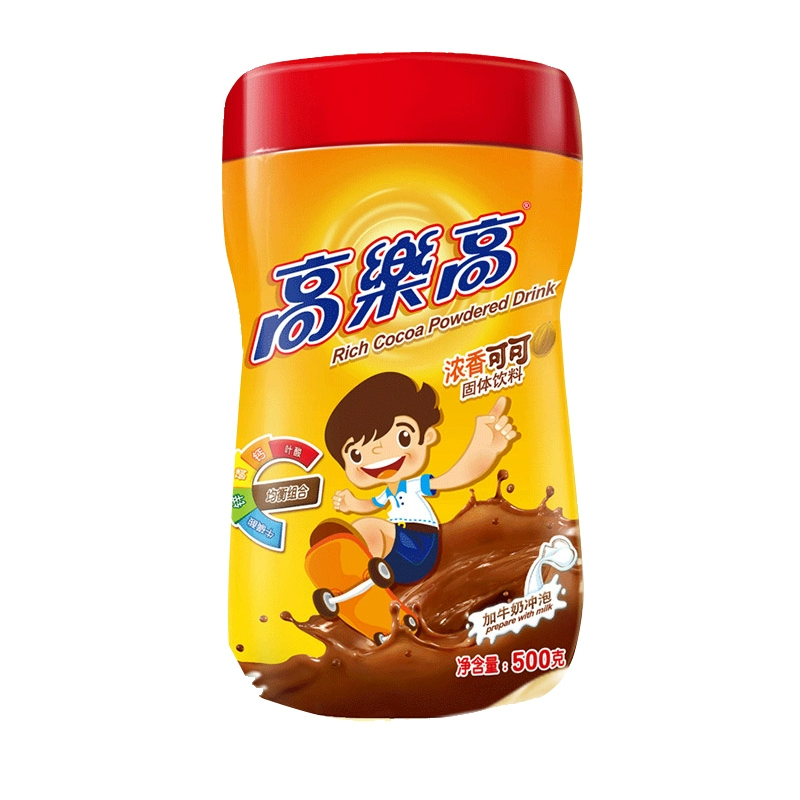 Gaogle Gaococo Powder 500g solid beverage COCO powder hot chocolate powder nutrition breakfast powder pink beverage cans