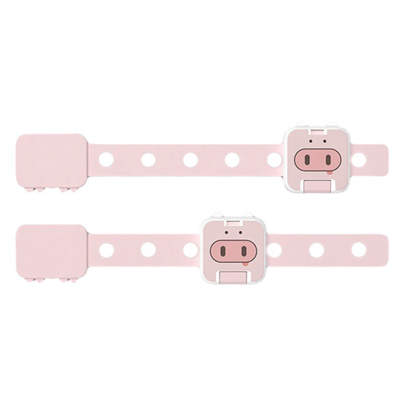 [Специальное предложение] Защитный замок для детских ящиков, регулируемый замок для защиты от защемления, замок для шкафов в виде головы животного для малышей