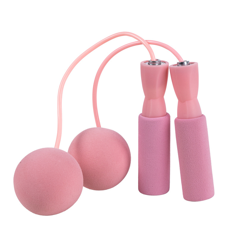 Salto de cuerda inalámbrica acondicionamiento físico de peso adulto profesional quemador de grasa bola pesada tipo inalámbrico especial para chicas cuerda de doble propósito
