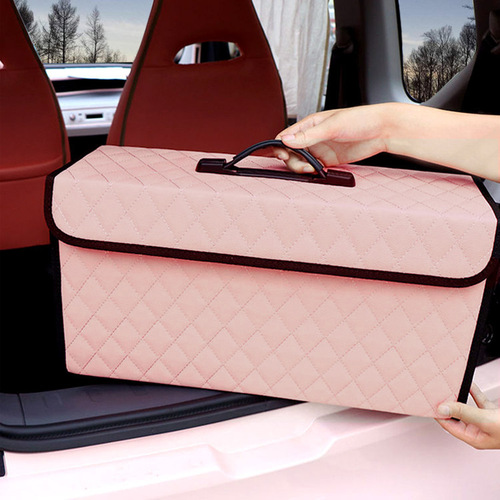 Wuling Hongguang mini ev car storage box trunk storage box folding cute car car supplies