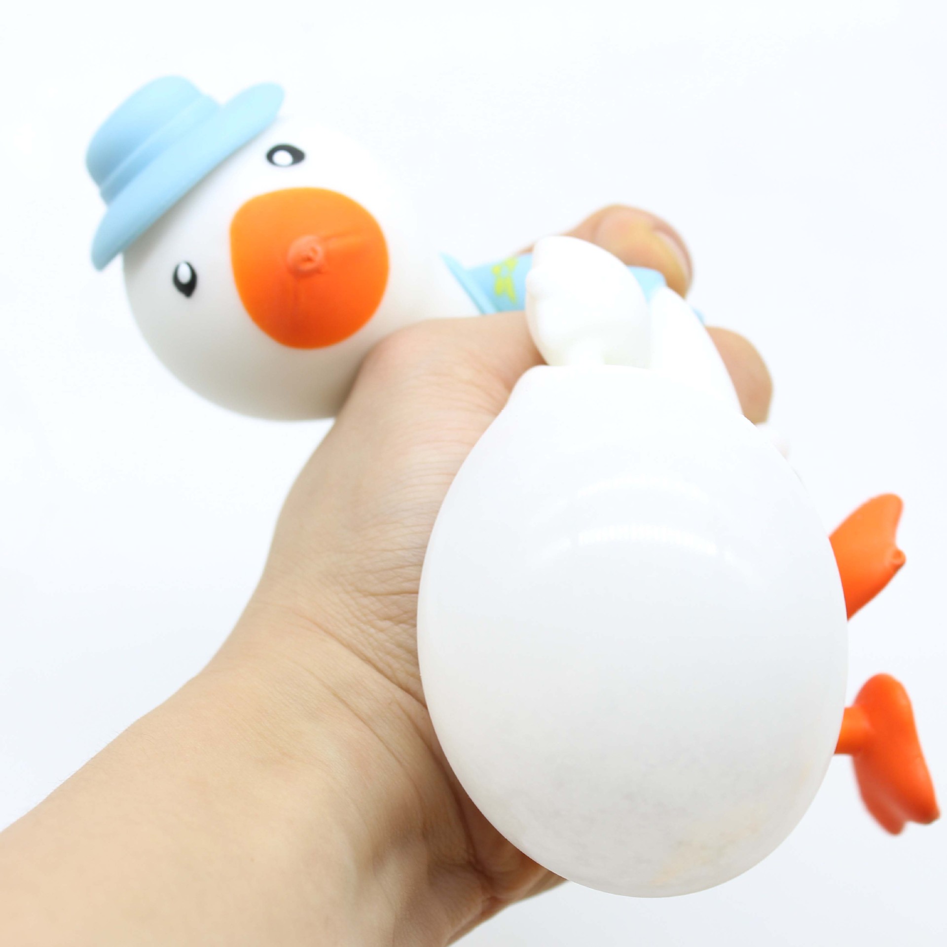 Fidget Toys Squishy Toy Duck TPR Cartoon Style Cute Novelty Squishy Toys display picture 1