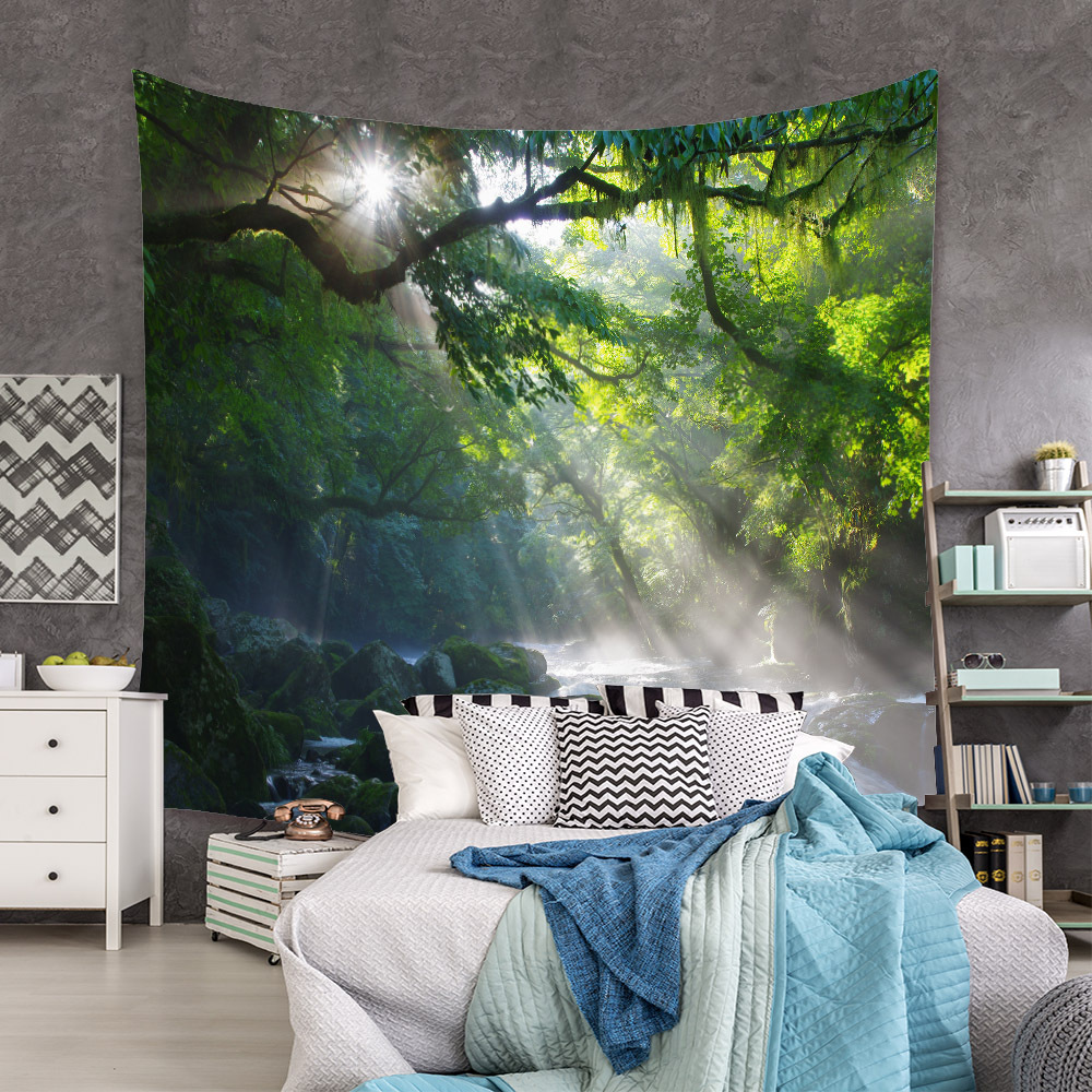 Fashion Landscape Wall Decoration Cloth Tapestry Wholesale Nihaojewelry display picture 37