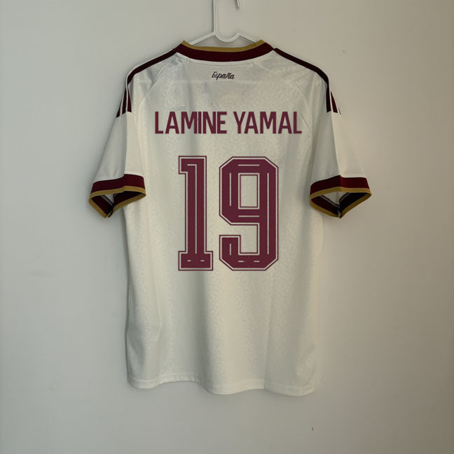 2026 World Cup Spain Jersey Away Number 9 Gavi 7 Morata Number 19 Yamal Football Jersey