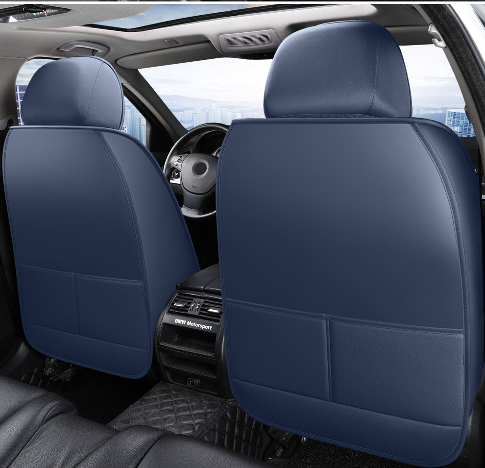 Cross-Border Amazon Car Seat Cushion, All-Season, Full Leather, Fully Covered, Wear-Resistant, Breathable, Car Interior Seat Cushion Cover