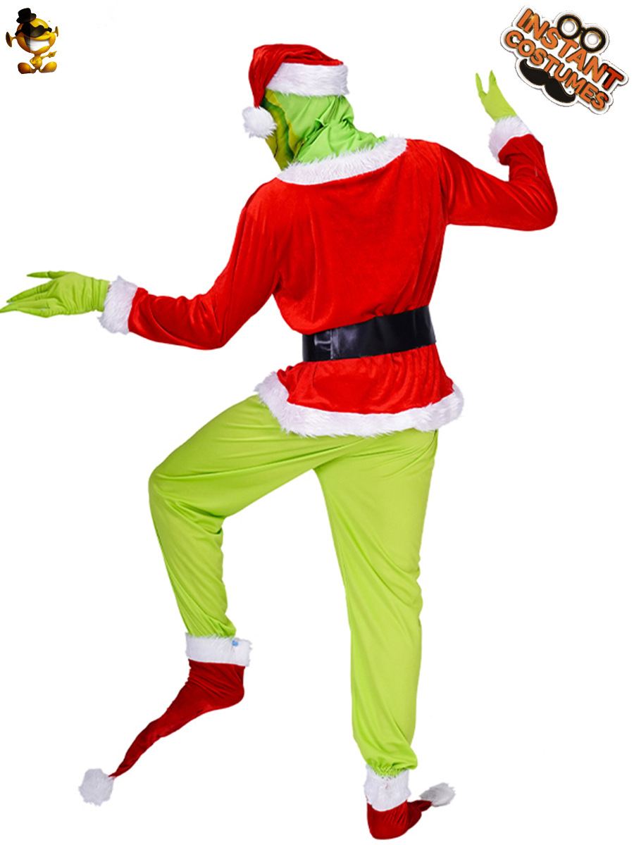 Navidad Cosplay Santa Claus fiesta traje Halloween carnaval traje etapa rendimiento traje image 4