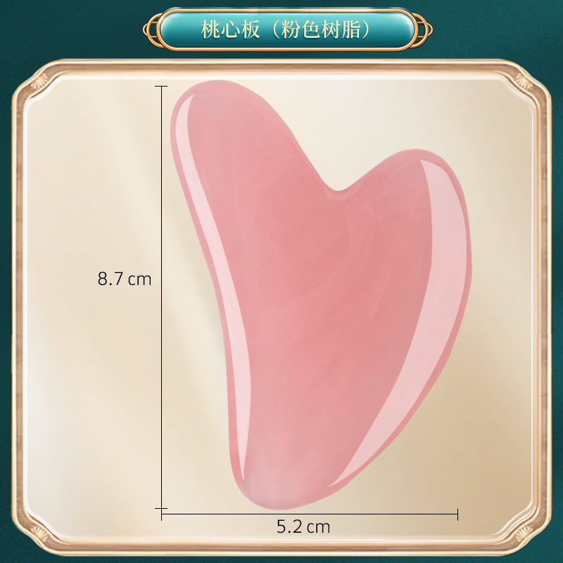 하트 스크레이퍼 [핑크/레진 스타일]