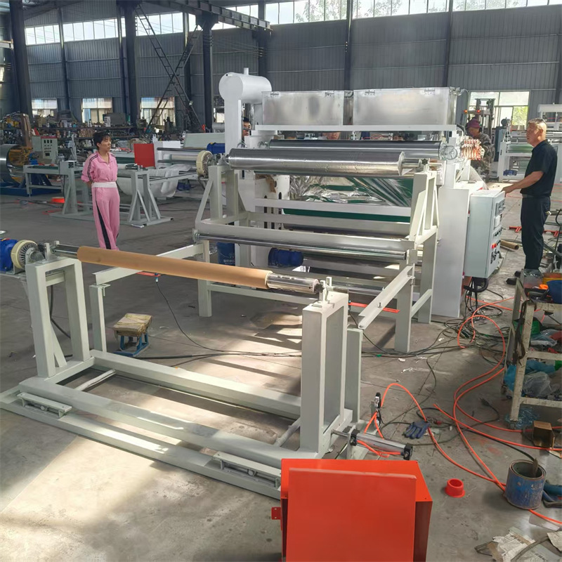 岩棉铝箔玻纤布涂胶复合机