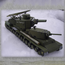 1:50  KV-6 Begemot tank  ��ģ�� ̹��ģ��  �ֹ�DIY �Y��