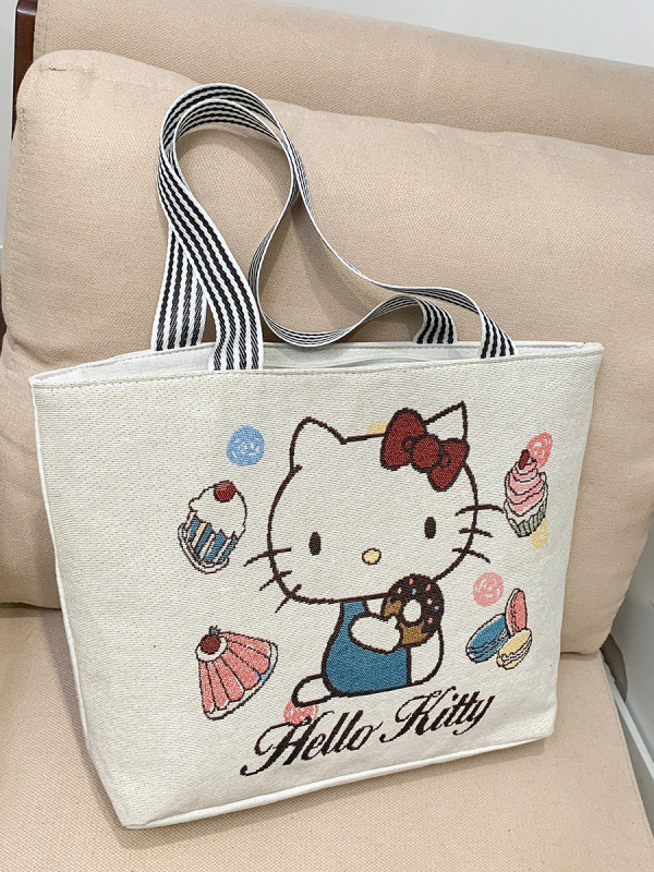 クロスボーダー片面刺繍バッグ、授業バッグ、ポータブルキャンバス収納バッグ、耐久性のあるポータブル化粧品バッグ、コイントートバッグ|undefined