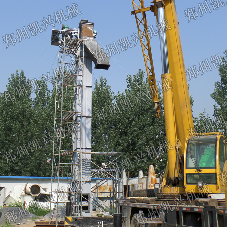 td皮带提升机 凯兴 水泥熟料高炉渣颗粒提升机