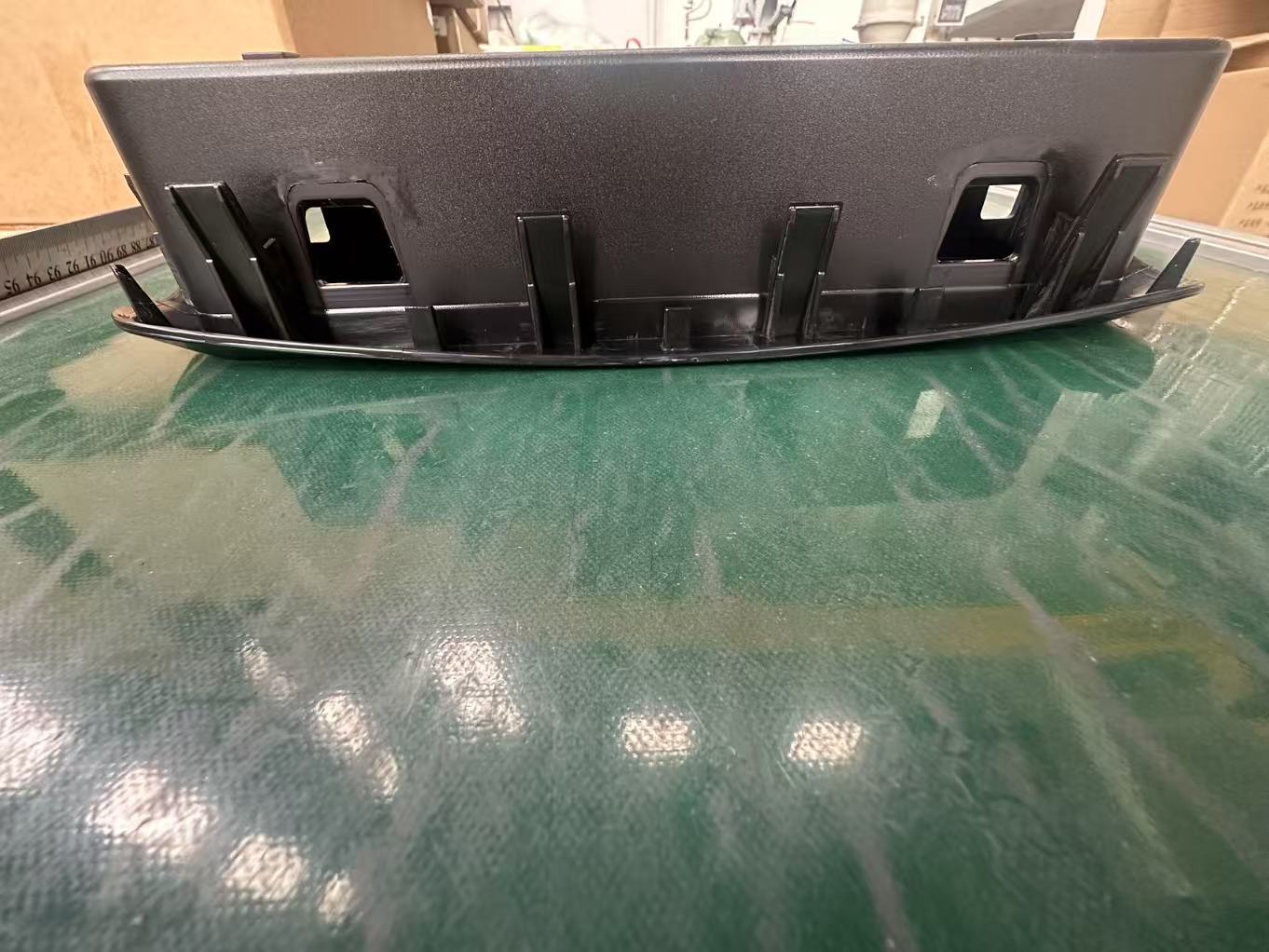 Auto Parts Central Control Door Armrest Injection Mold Black Electroplating Parts Injection Mold Car Abs Injection Mold