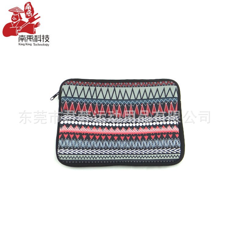 Diving Material Laptop Sleeve iPad Mini/Air Environmentally Friendly Waterproof Sleeve Sublimation Protective Sleeve Bag