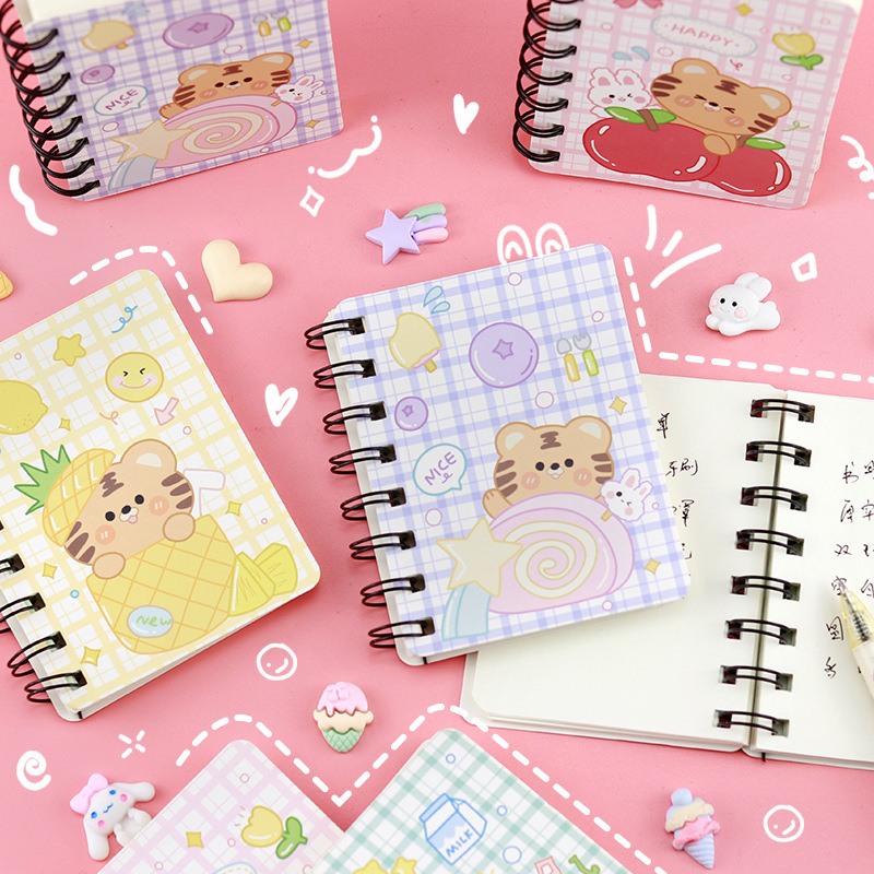 Cartoon Rollover Coil Book A7 Student Pocket Notepad Office Learning Notes Diary Portable Notebook Cartoon Rollover Coil Book A7 Student Pocket Notepad Office Learning Notes Diary Portable Notebook