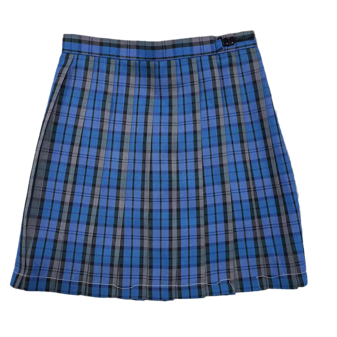 허리 JK 유니폼 대학 달콤한 슬림 세트 학교가있는 오리지널 쿨 JK 체크 무늬 짧은 스커트 체크 무늬 스커트