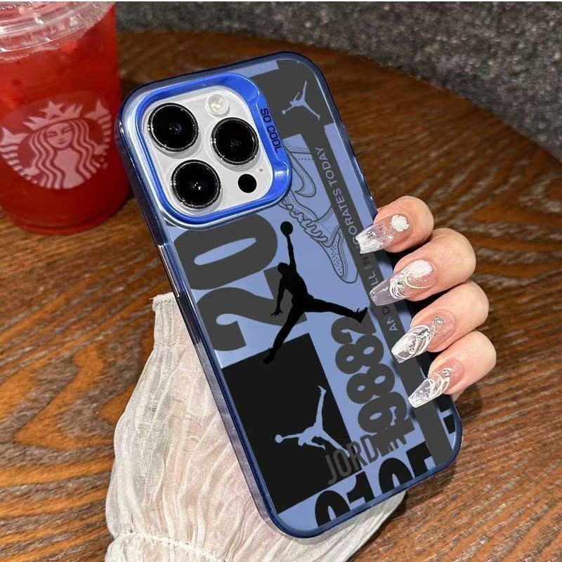 Funda para teléfono con diseño de folleto transfronterizo compatible con Apple 17 Pro Max, funda vibrante para iPhone 16/15/14, texto 13 láser.