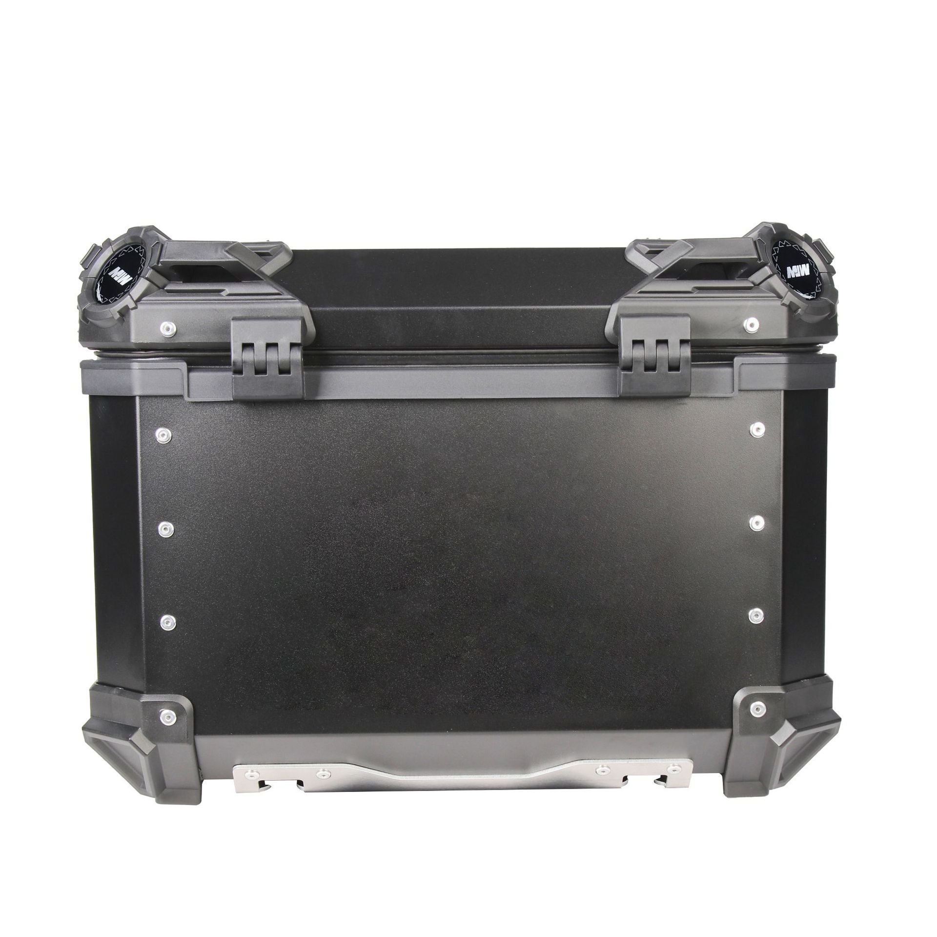 Motocicleta 45L55L tres lados X estriado trasero scooter de aleación de aluminio trasero coche de batería coche eléctrico maletero