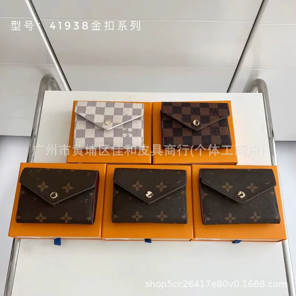 European and American Cross-Border Women's Wallet Classic Old Flower 70% off Genuine Leather Wallet Card Holder Multifunctional Coin Purse for Women