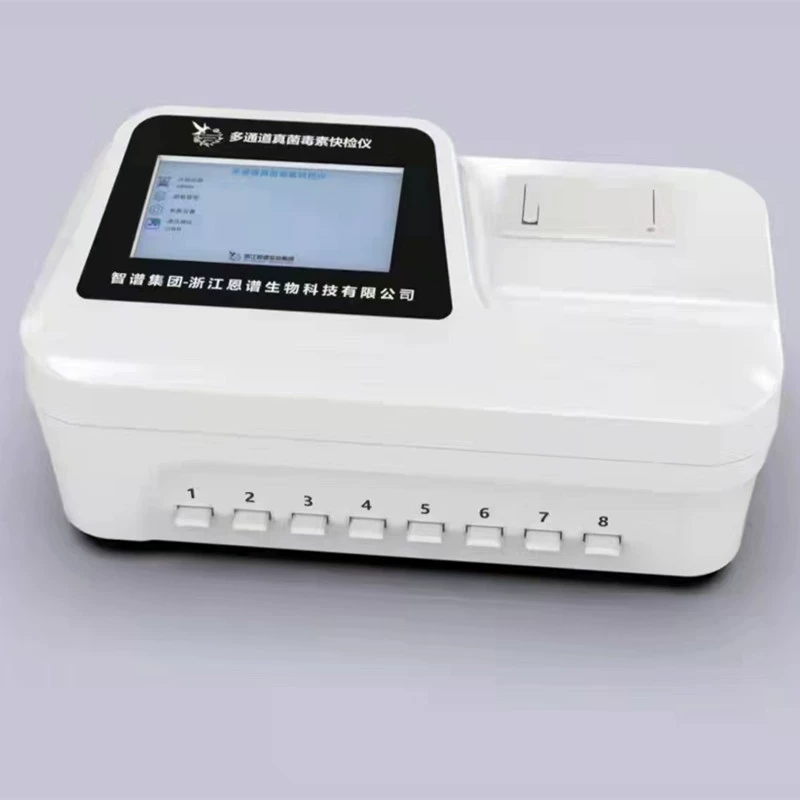 Zhejiang En Spectrum ZJEP-D9500 многоканальный инструмент быстрого тестирования на микотоксины Четырехканальный тестер на афлатоксин