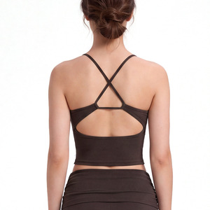 AYM043614 Back-Enhancing Sports Vest Cross-Strap High-Impact Support Tank Top Aoyema wholesale