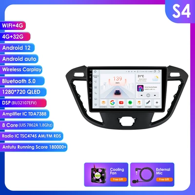 DVD Navigation Ford TRANSIT CUSTOM car - 432g-wifi4g-lte-version-7862-carplay-eight-core-9-inch-for-13-21-ford-transit-custom