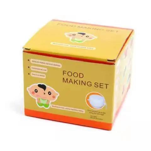 Baby food grinding bowl set children's food grinder manual processor shredder filter juicer magic tool