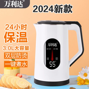 Wanlida Electric kettle household thermal kettle automatic power off 3L large capacity kettle factory direct hair