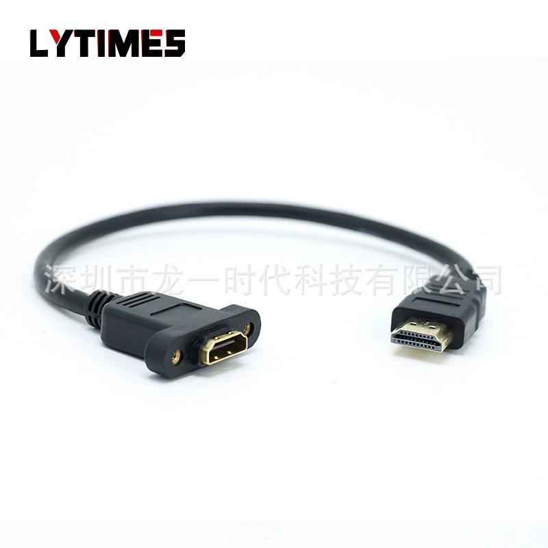 HDMI кабель для ТВ/компьютера высокого разрешения 1.4/2.0, дата/видеокабель, конверсионный кабель 4K с золотым разъёмом