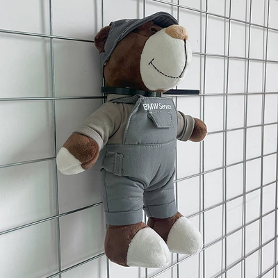 Motosiklet dəbilqələri: gift racing mechanic motorcycle - height-28cm-mechanic-bear