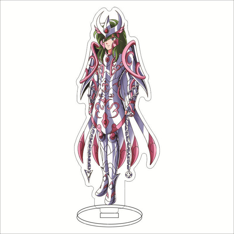 聖闘士星矢大立牌城戸沙織氷河紫龍瞬一輝童虎アクリル置物|undefined