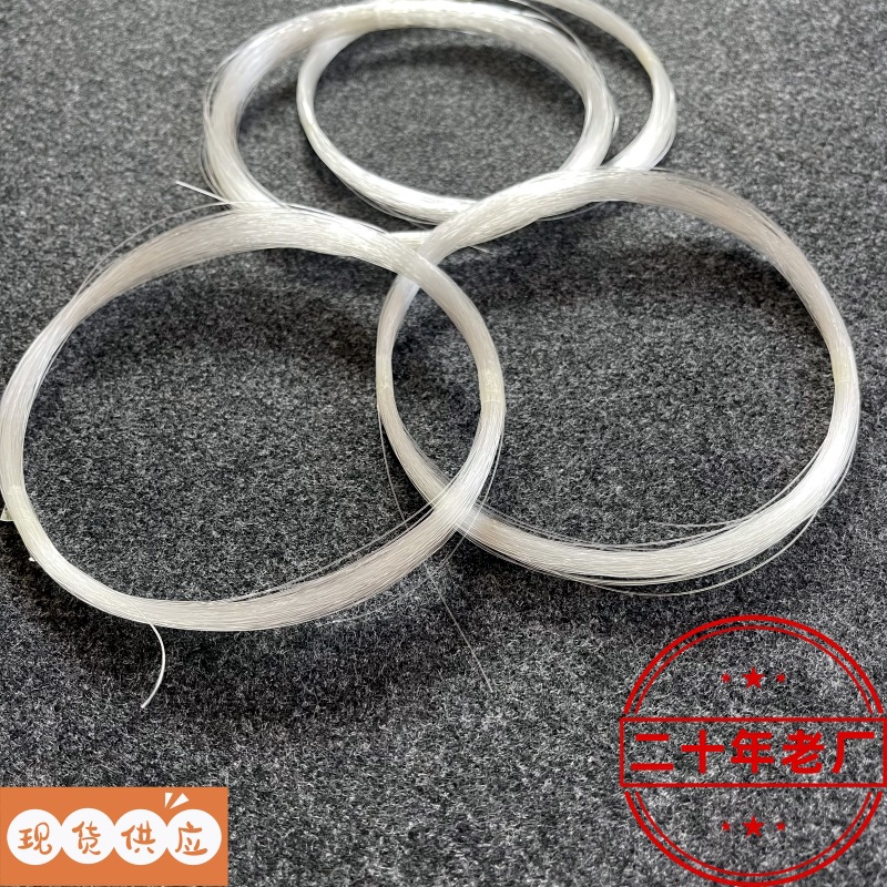 Sedal de Pesca de 10 Metros y 20 Metros, 100 Piezas por Bolsa, Monofilamento de Nailon, Rollo Pequeño, Sedal para Colgar en Navidad, Accesorios para Exteriores