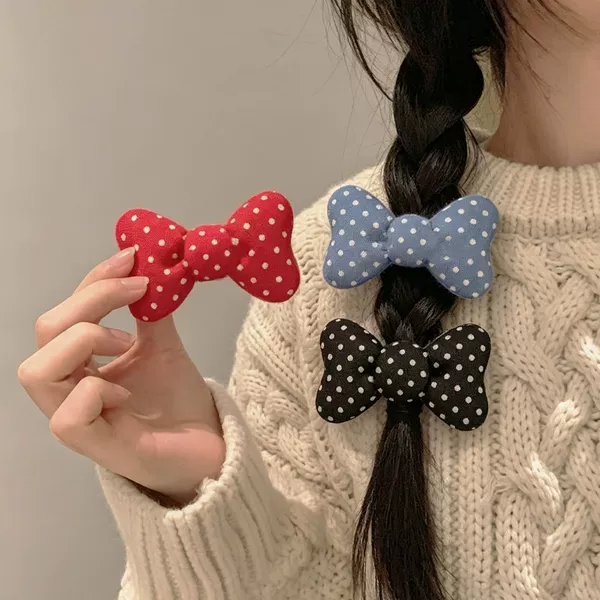 Hair patch for stray hair, bangs patch, side face wash hair patch, sweet bow magic patch, cute hair accessory, 2026 new model