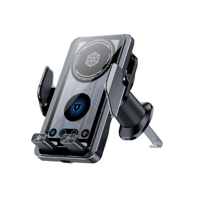 holder with 15W wireless: Car phone holder