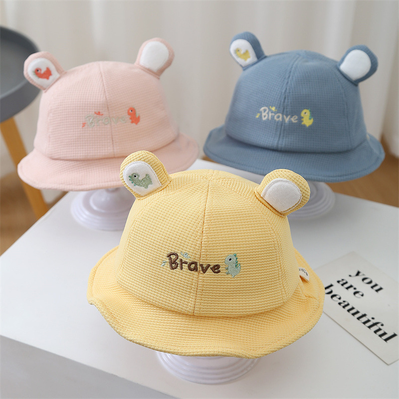 Sombreros para bebés primavera y otoño súper lindos para niños pequeños sombrero de pescador para niños de otoño sombrero para bebés de edad pequeña