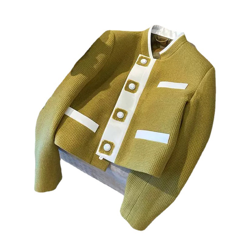 XIAOXIANG 스타일 코트 겨울 따뜻한 여름 얇은 작은 단일 상품은 의류 경험의 많은 년 샘플 플레이트에 매핑합니다.